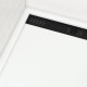 Grille linéaire en aluminium 69.5x11x0.2cm pour receveur - GRID LINE - MOON Aurlane - Couleur au choix 
