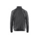 Sweat zip officier  33711158 gris foncé