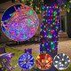 Guirlande lumineuse multicolore 100 led 5 m intérieure