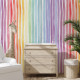 Papier peint rayé arc-en-ciel - ARCOBALENO++