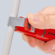 Outil à dégainer KNIPEX avec lame scalpel - 165 mm - 16 20 165 SB 