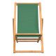 Chaise de terrasse teck 56 x 105 x 96 cm - Couleur au choix 