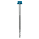 Vis autoperceuse ETANCO Zacrospiral - Ø 6.3x150 mm - Tête hexagonale 12 - Sachet de 100 - Ral 7035 - 551940158