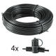 Garden Lights Câble principal SPT-1W 10 m