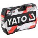 YATO Ensemble de clés à cliquet 111 pièces YT-3883 