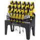 Draper tools jeu d'embout, clé hexagonale, tournevis 44 pcs jaune 82832