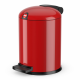 Hailo poubelle à pédale design taille s 4 l rouge 0704-059