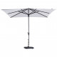 Madison parasol syros luxe 280x280 cm blanc cassé pac7p022