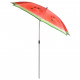 Esschert design parasol watermelon 184 cm rouge et vert tp262