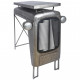 Esschert design table tractor gris ih032