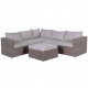 Garden impressions jeu de canapé 13 pcs cayman ii sable 03842am
