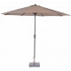 Garden impressions parasol lotus 300 cm taupe 11086