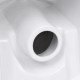 Toilette en céramique Écoulement d'eau à l'arrière - Couleur au choix 