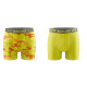 Boxer - Pack de 2 - 18861079 - Couleur et taille au choix Jaune-fluo