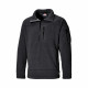 Veste polaire dickies brookton col camionneur - Taille et coloris au choix Noir