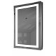 Miroir rasage, var. Couleur auto rvb, bluetooth, anti-buée, capteur k177irgbaud