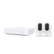 Kit vidéosurveillance ip 2 caméras kit-2-fn8108h-x5-w