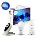 Kit de démarrage ampoule wifi + caméra wifi + prise wifi - compatible amazon alexa & google home