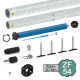 Kit de motorisation filaire pour volet roulant 40 kg - tube zf ø 54 mm - 20 nm