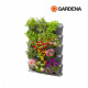 Kit mur végétal gardena - 15 modules - avec arrosage intégré 13151-20 
