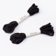Lacets ronds Lacbag pour chaussures basses - 120 cm - Noir - S 24 BOSSI INDUSTRIE - 306