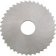 Lame de scie circulaire à métaux en acier à coupe rapide, DIN 1838-C, dent arrondie,avec présculpteur et resculpteur denture grossière, Ø j15 : 100 mm