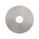 Lame de scie circulaire à métaux en acier à coupe rapide, DIN 1838-C, dent arrondie,avec présculpteur et resculpteur denture grossière, Ø j15 : 63 mm