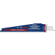 10 Lames de scie sabre Expert Carbure Démolition bois et métal S 967 XHM - 150 mm - BOSCH - 2608900397
