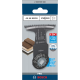 Lame Starlock Pro Bimétal AII 65 BSPIB pour Bois dur - 65 x 40 mm - 5 pièces - BOSCH - 2608669083 