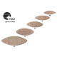 Lot de 1000 lamelles en bois grandeur H9 en carton LAMELLO 01144009