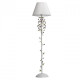 Lampadaire blanc flora 1 ampoule 160 cm