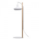 Lampadaire blanc megapolis 1 ampoule 184 cm