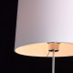 Lampadaire noir megapolis 1 ampoule 142 cm 