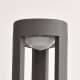 Lampadaire noir street 1 ampoule 80 cm 