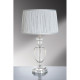 Lampe antonia, cristal, sans abat-jour