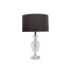 Lampe antonia, cristal, sans abat-jour 