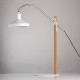 Lampe de table blanche megapolis 1 ampoule 70 cm 