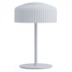 Lampe de table blanche megapolis 3 ampoules 35 cm