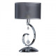 Lampe de table chromée elegance 1 ampoule 40 cm