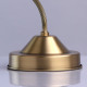 Lampe de table laiton classic 1 ampoule 34 cm 