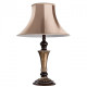 Lampe de table marron country 1 ampoule 66 cm