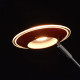 Lampe de table rouge techno 1 ampoule 47 cm 