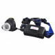 Lampe frontale led lampe de poche avec zoom       noir 