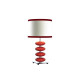 Lampe onyx red, sans abat-jour