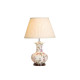 Lampe pink blossoms, porcelaine, sans abat-jour
