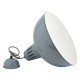Lampe suspension vintage en métal laqué - Coloris au choix 
