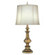 Lampe washington, bronze antique, avec abat-jour ivoire
