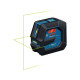 Laser lignes GLL 20-22 G - BOSCH - avec 4 piles 1,5V - trépied BT 150 - sacoche de transport - 0601065601 