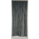 Rideau portière lasso 90 x 200 cm - Couleur au choix Gris-anthracite