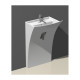 Lavabo céramique allure blanc sarreguemines